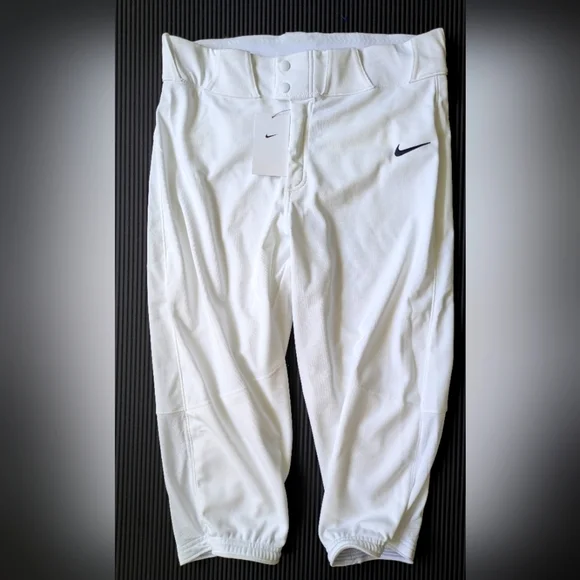 Nike Baseball Pants Men's Size XL Team Vapor Select White BQ5400-100 NEW - Picture 1 of 9